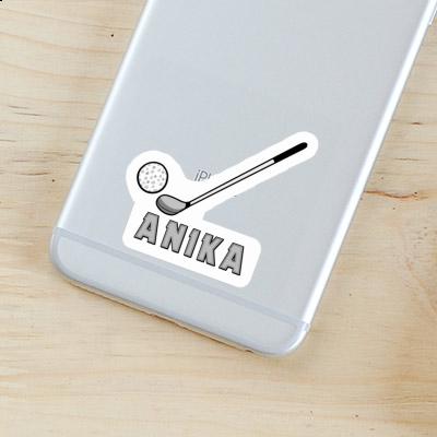 Autocollant Anika Club de golf Notebook Image