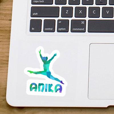 Gymnast Sticker Anika Notebook Image