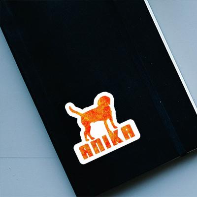 Anika Sticker Hound Image