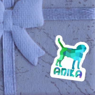 Anika Autocollant Chien Image