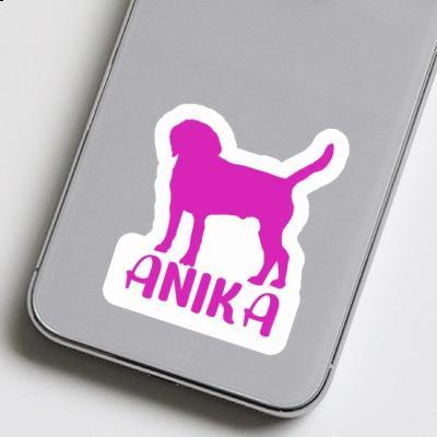 Anika Aufkleber Hund Notebook Image