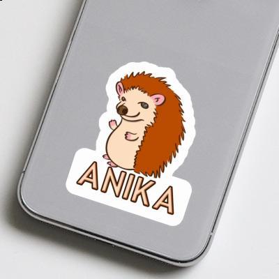 Anika Sticker Hedgehog Notebook Image