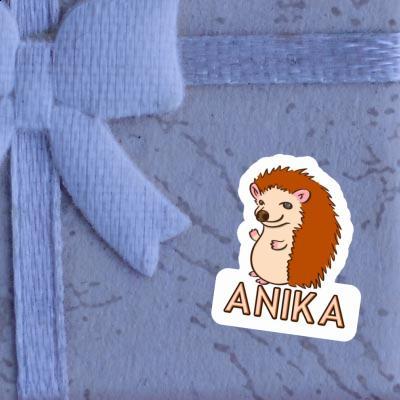 Anika Sticker Hedgehog Laptop Image