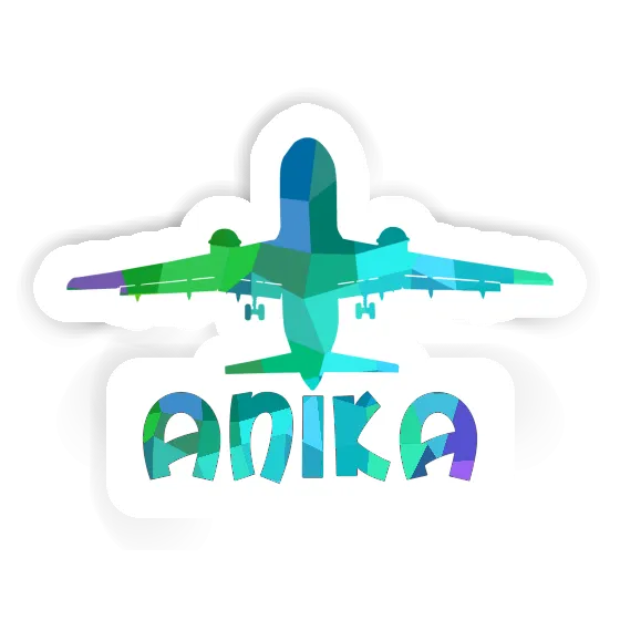 Jumbo-Jet Autocollant Anika Image