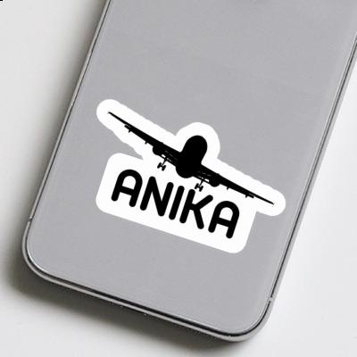 Autocollant Anika Avion Notebook Image