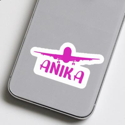 Sticker Flugzeug Anika Gift package Image