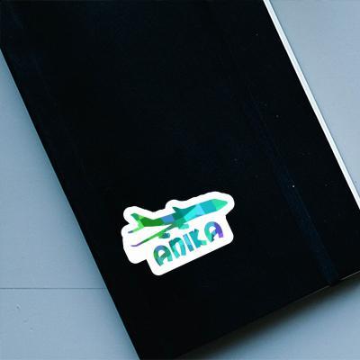 Anika Autocollant Jumbo-Jet Notebook Image