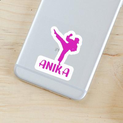 Karateka Sticker Anika Notebook Image