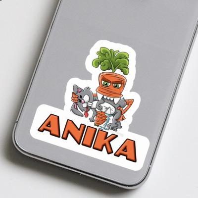 Monster-Karotte Sticker Anika Notebook Image