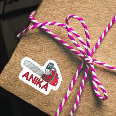 Sticker Chainsaw Anika Gift package Image