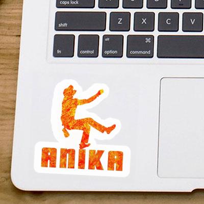 Sticker Kletterer Anika Laptop Image