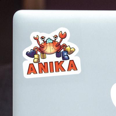 Anika Autocollant Crabe Laptop Image