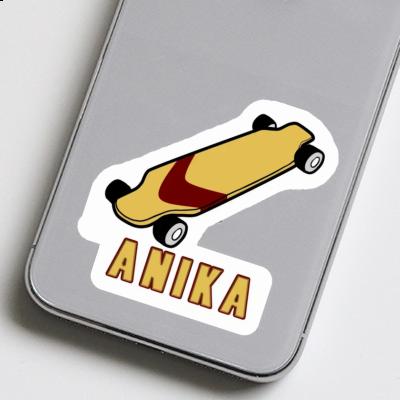 Skateboard Sticker Anika Notebook Image