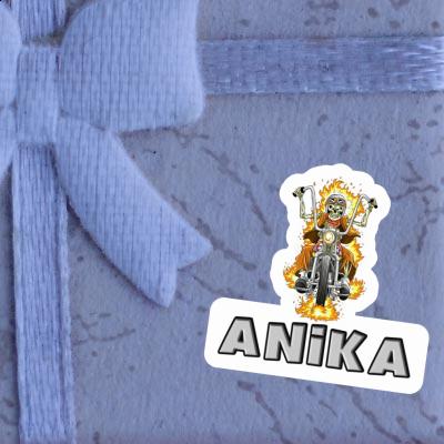 Autocollant Motocycliste Anika Notebook Image