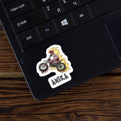 Sticker Motocross Rider Anika Image