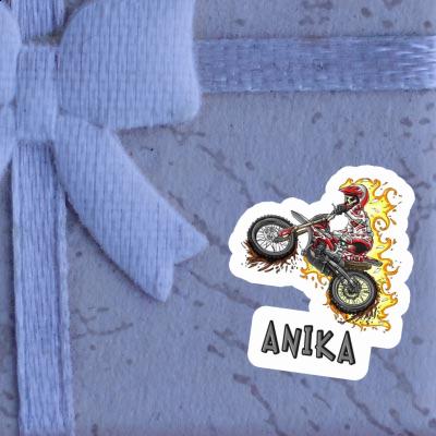 Sticker Motocross Rider Anika Gift package Image