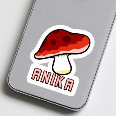 Sticker Anika Mushroom Notebook Image