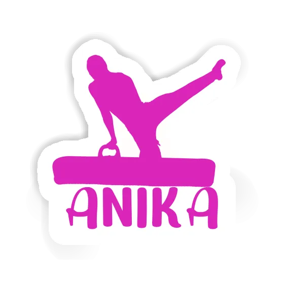 Autocollant Gymnaste Anika Notebook Image