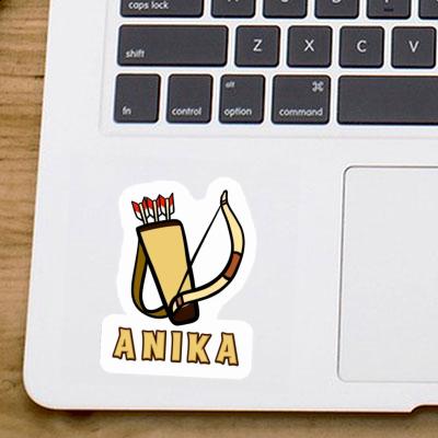 Arrow Bow Sticker Anika Laptop Image