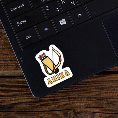 Arrow Bow Sticker Anika Laptop Image