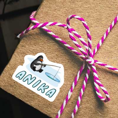 Sticker Fishing Penguin Anika Gift package Image