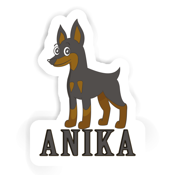 Aufkleber Pinscher Anika Image