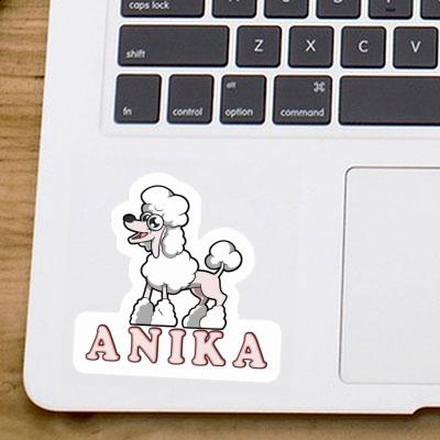 Autocollant Anika Caniche Laptop Image