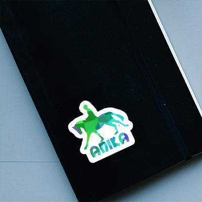 Anika Sticker Horse Rider Image