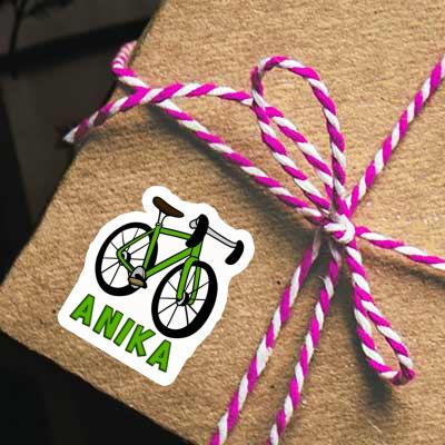 Sticker Racing Bicycle Anika Notebook Image