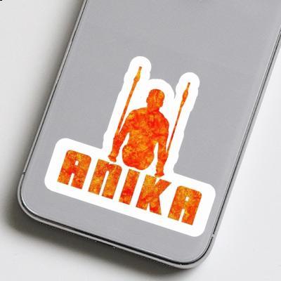 Anika Sticker Ring gymnast Laptop Image