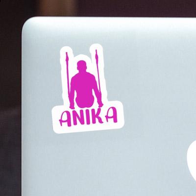 Sticker Anika Ring gymnast Notebook Image