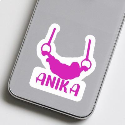 Sticker Ring gymnast Anika Notebook Image