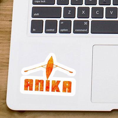 Anika Sticker Ruderboot Notebook Image