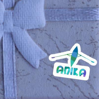 Anika Sticker Ruderboot Notebook Image