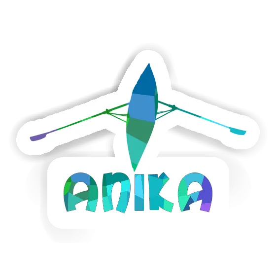 Rowboat Sticker Anika Laptop Image