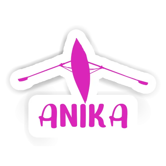 Sticker Ruderboot Anika Notebook Image