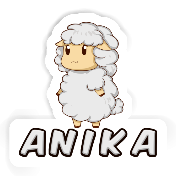 Mouton Autocollant Anika Notebook Image