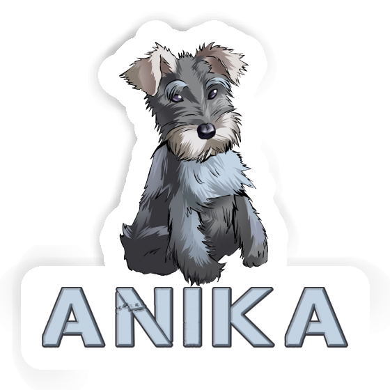 Anika Aufkleber Schnauzer Notebook Image