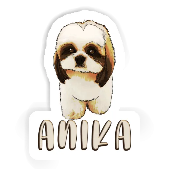 Anika Sticker Shih Tzu Notebook Image