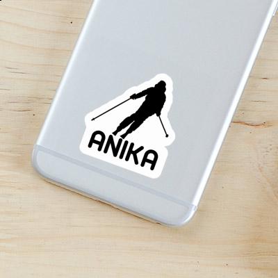 Sticker Anika Skifahrerin Gift package Image