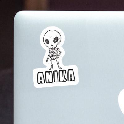 Alien Autocollant Anika Laptop Image