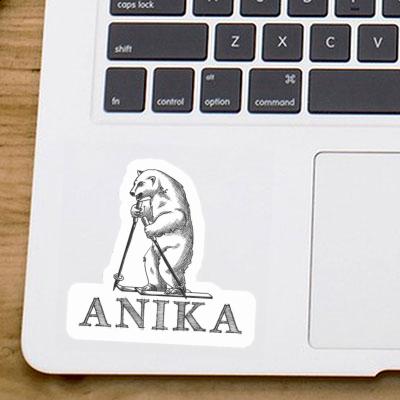 Sticker Anika Skifahrer Image