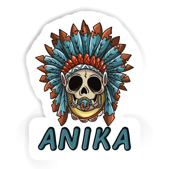 Sticker Baby-Skull Anika Notebook Image