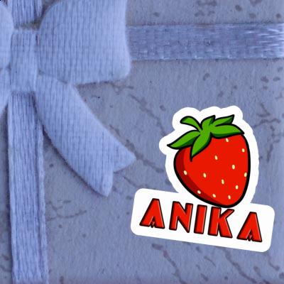 Sticker Anika Strawberry Laptop Image