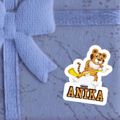 Sticker Ice-Hockey Player Anika Laptop Image