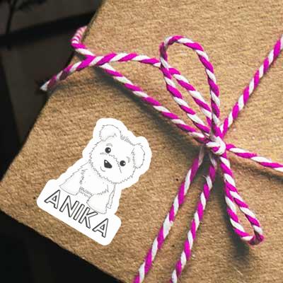 Anika Sticker Westernhund Notebook Image