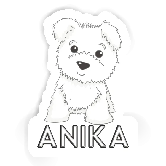 Anika Sticker Westernhund Laptop Image