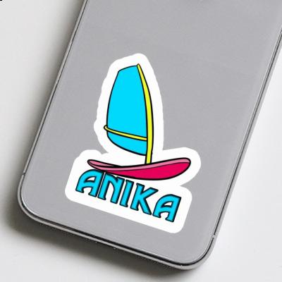 Aufkleber Anika Windsurfbrett Laptop Image