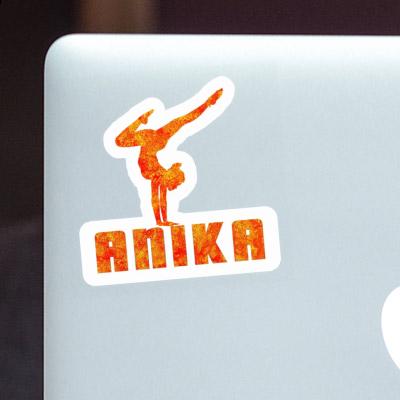 Sticker Anika Yoga Woman Notebook Image