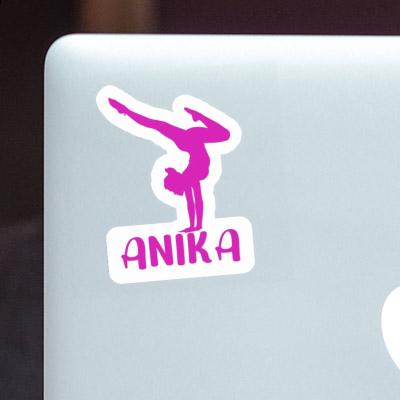 Sticker Yoga-Frau Anika Gift package Image